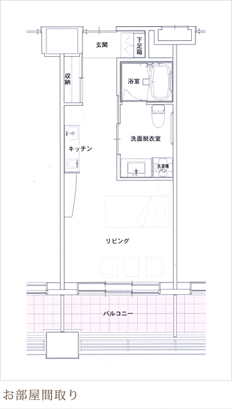 お部屋間取り